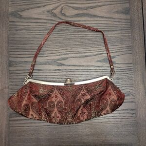 The Mango Tree Paisley Print Shoulder Bag